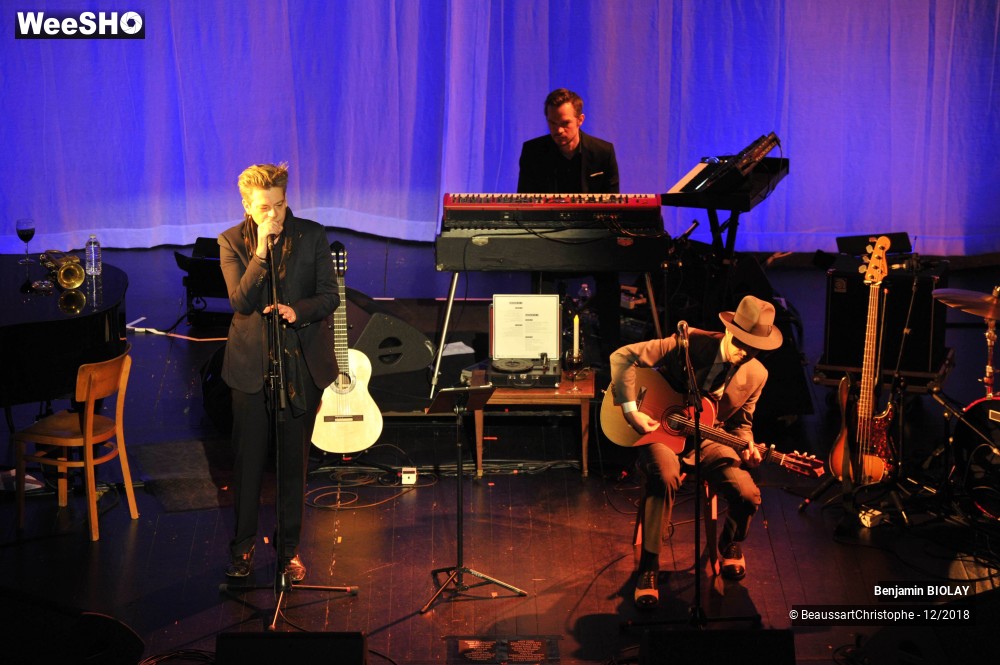 12/21 photos du spectacle Benjamin Biolay et Melvil Poupaud 