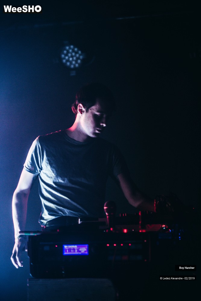 1/8 photos du spectacle Boy Harsher