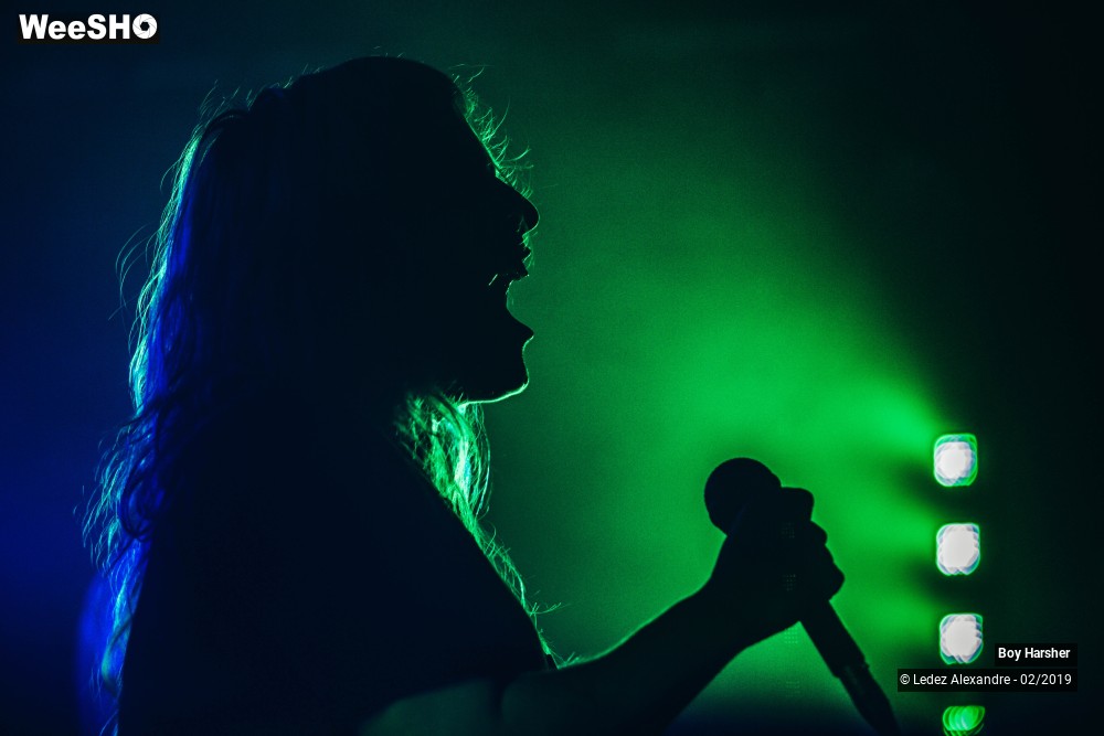 7/8 photos du spectacle Boy Harsher