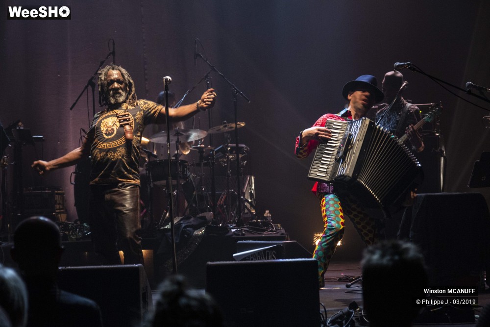 7/9 photos du spectacle Winston Mcanuff & Fixi