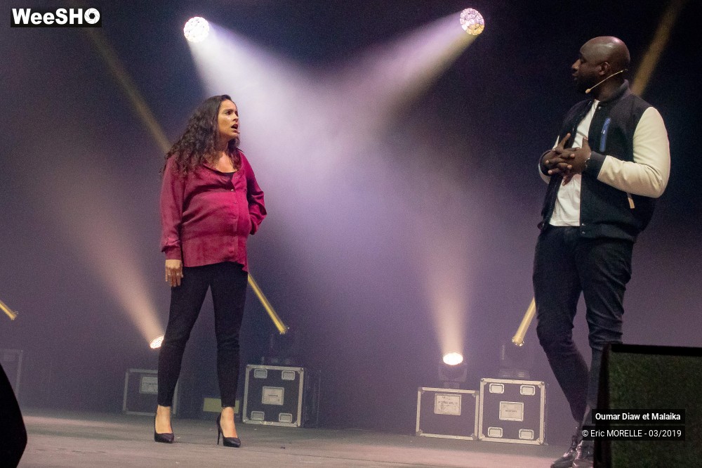 28/50 photos du spectacle Oumar Diaw et Malaika