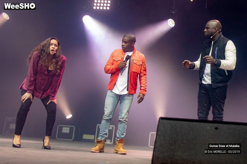 40/50 photos du spectacle Oumar Diaw et Malaika