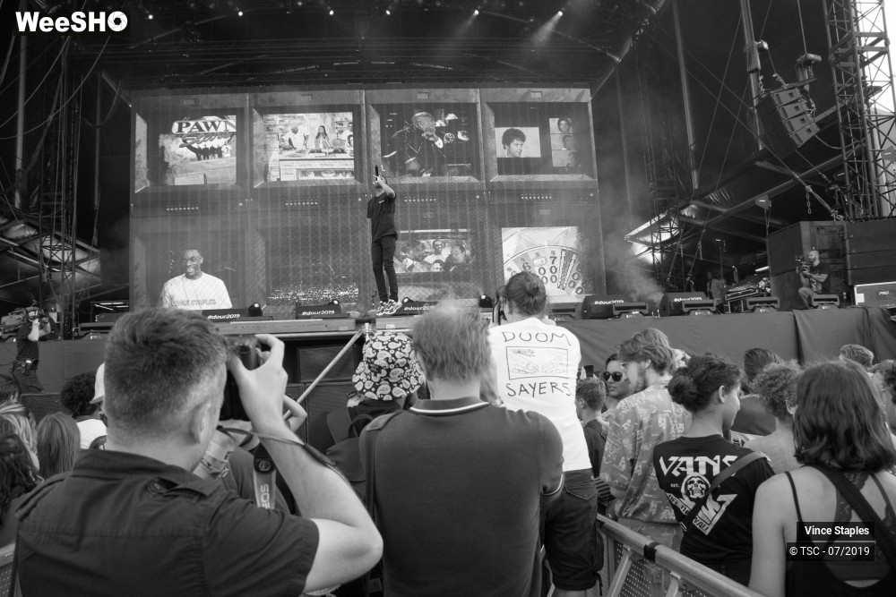 3/8 photos du spectacle Vince Staples