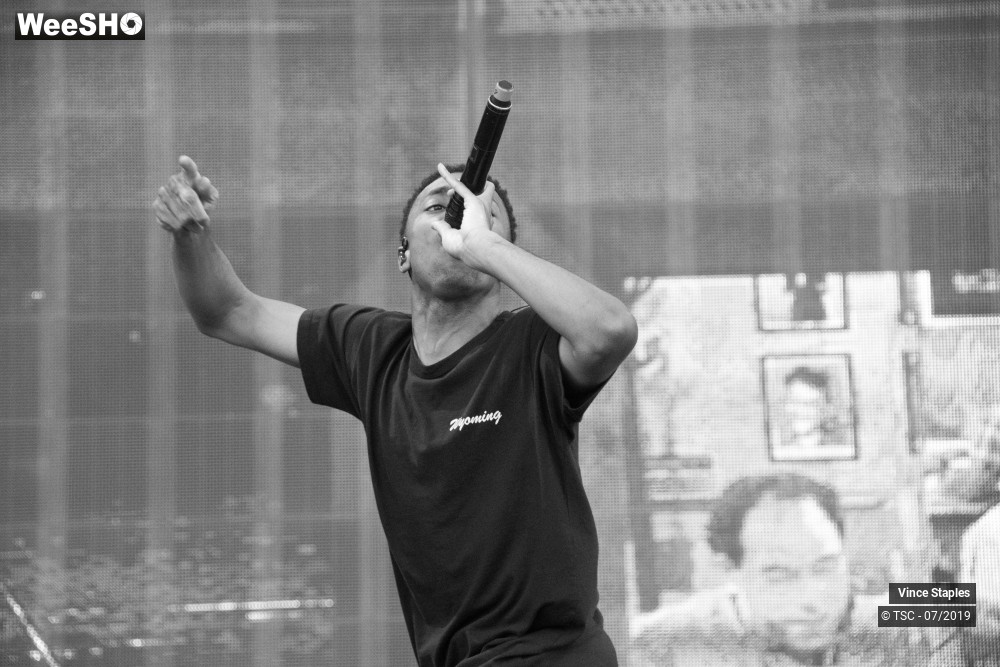 5/8 photos du spectacle Vince Staples