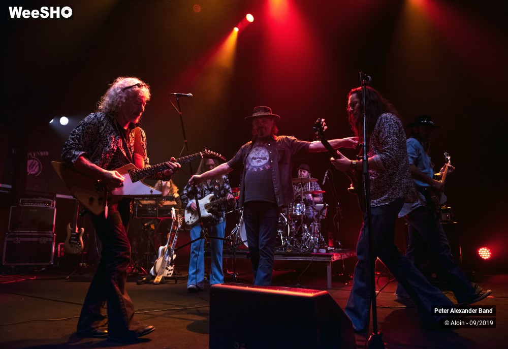 10/16 photos du spectacle Peter Alexander Band