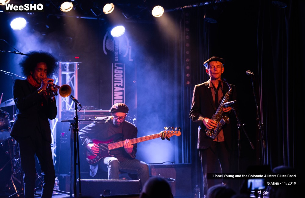 2/21 photos du spectacle Lionel Young and the Colorado Allstars Blues Band