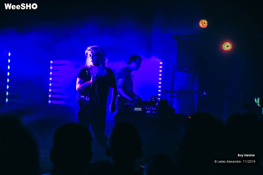 10/31 photos du spectacle Boy Harsher