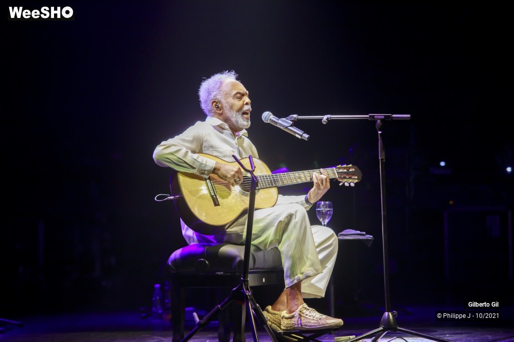 10/22 photos du spectacle Gilberto Gil