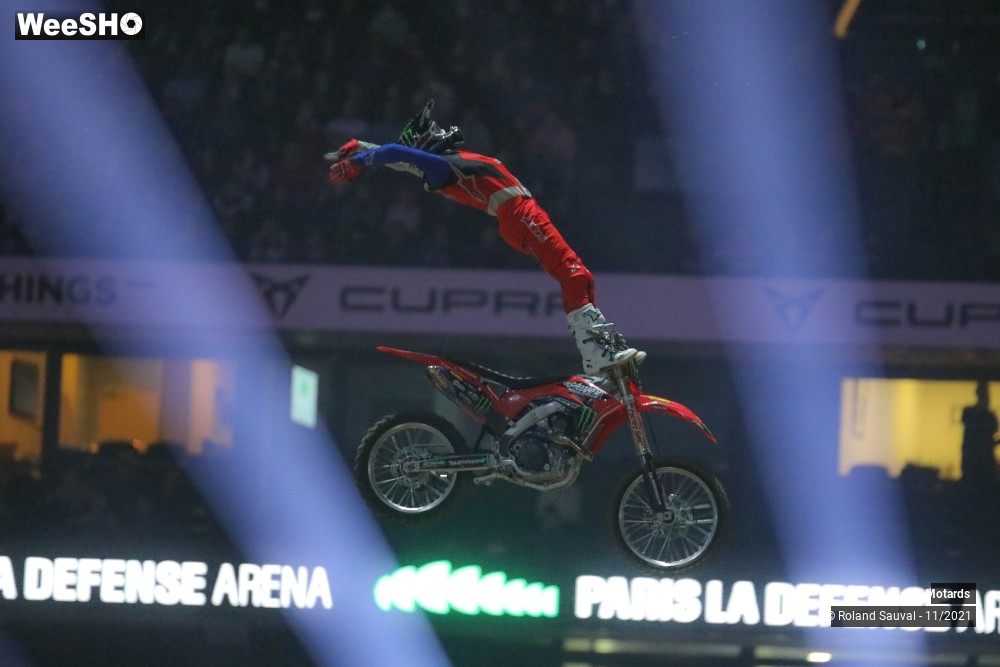 17/53 photos du spectacle Supercross Paris 2021 le FMX