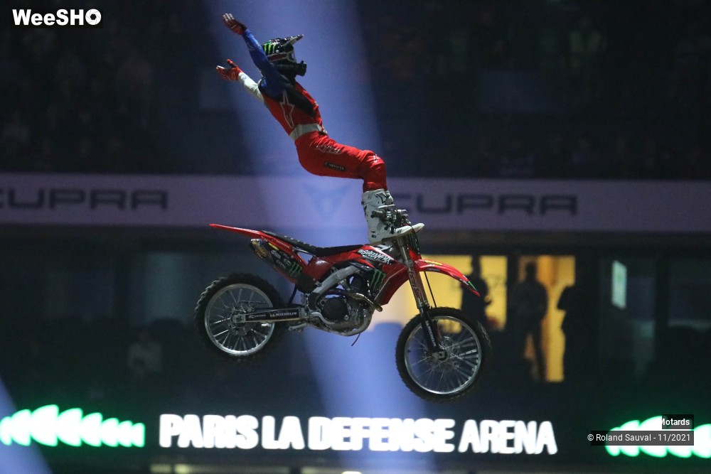 18/53 photos du spectacle Supercross Paris 2021 le FMX