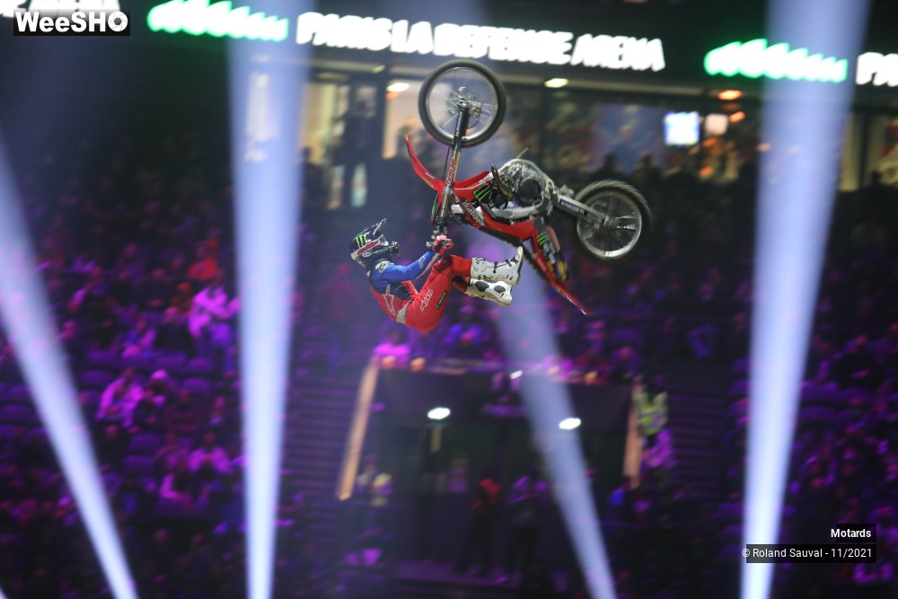 33/53 photos du spectacle Supercross Paris 2021 le FMX