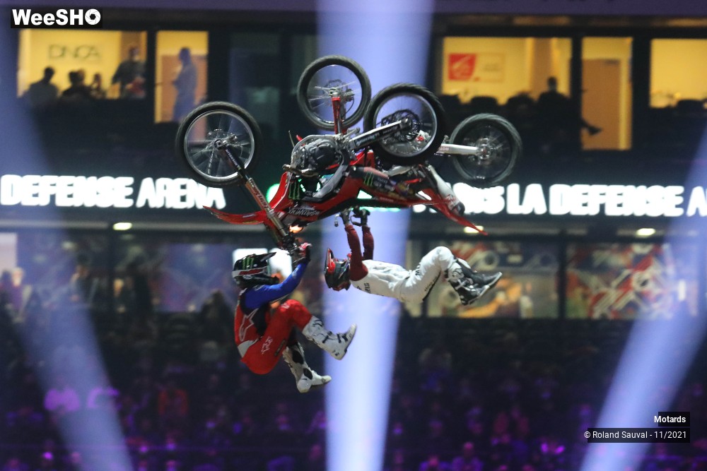 40/53 photos du spectacle Supercross Paris 2021 le FMX