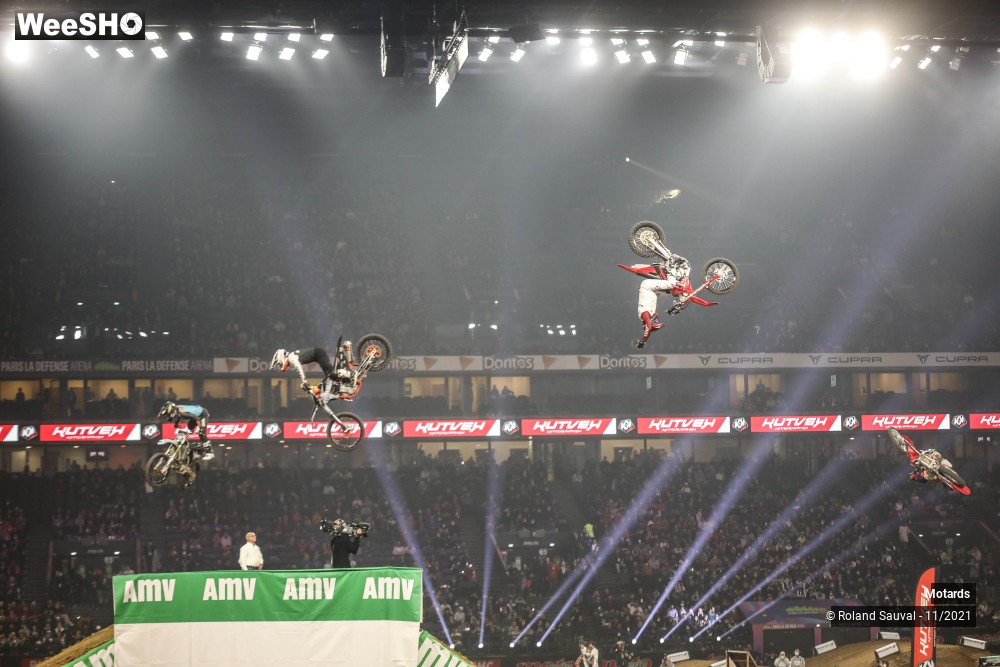 47/53 photos du spectacle Supercross Paris 2021 le FMX