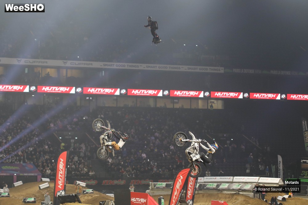 48/53 photos du spectacle Supercross Paris 2021 le FMX