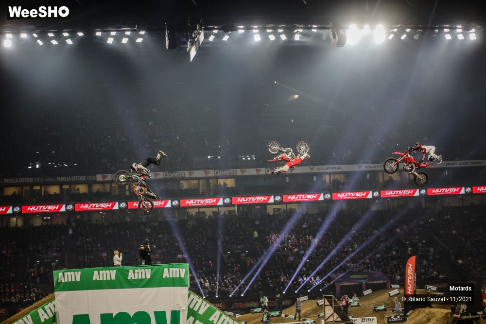 51/53 photos du spectacle Supercross Paris 2021 le FMX