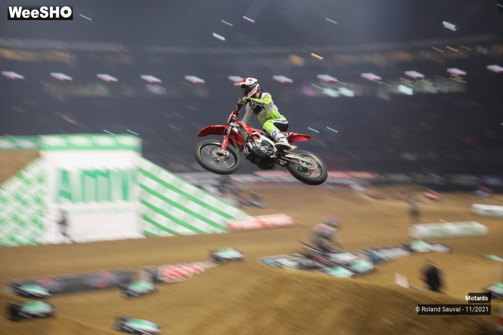 1/64 photos du spectacle Supercross Paris 2021 les courses SX
