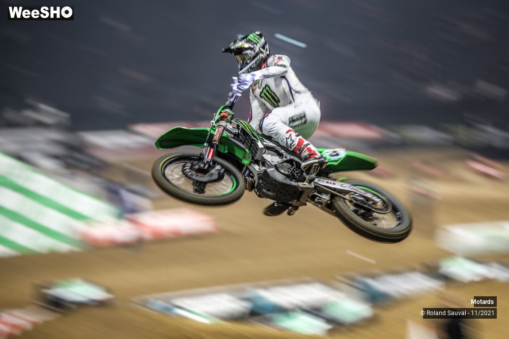 5/64 photos du spectacle Supercross Paris 2021 les courses SX