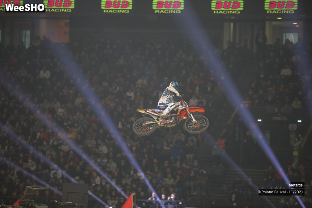 31/64 photos du spectacle Supercross Paris 2021 les courses SX
