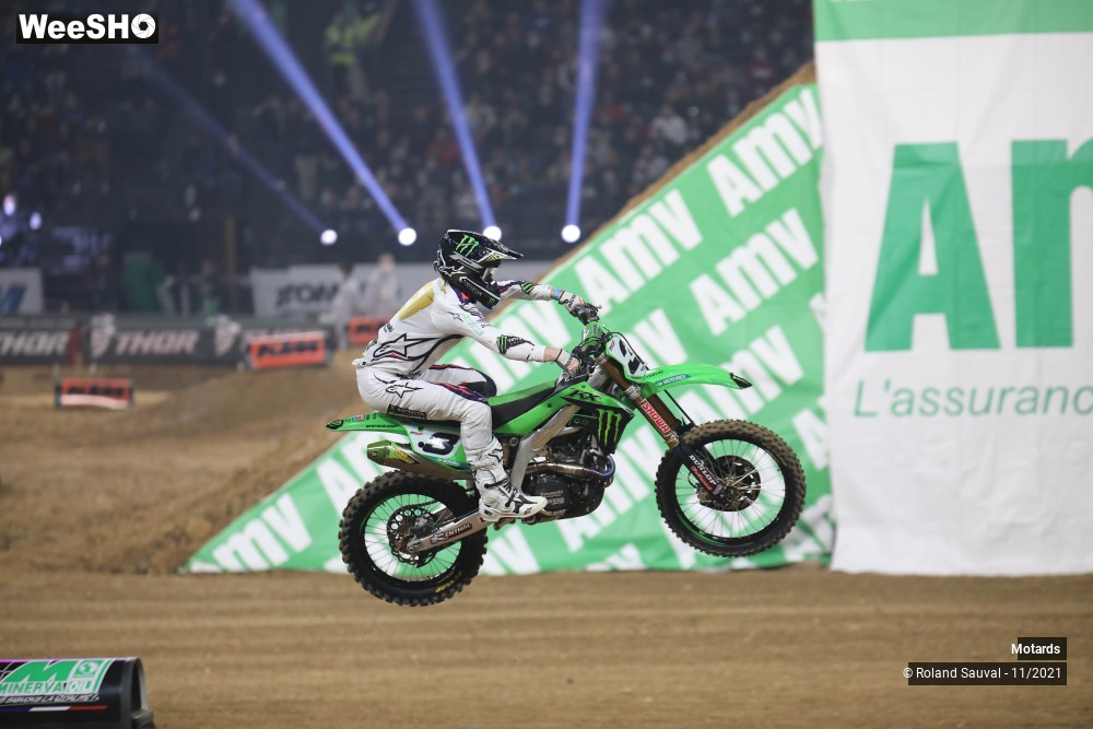 34/64 photos du spectacle Supercross Paris 2021 les courses SX