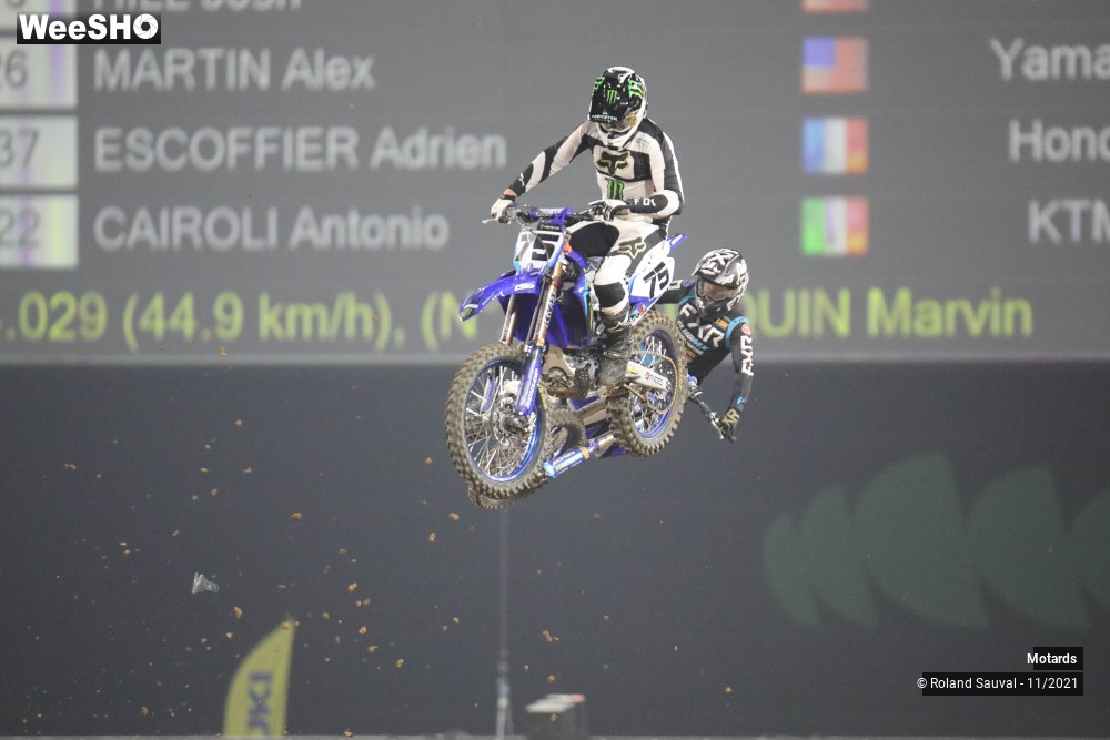 45/64 photos du spectacle Supercross Paris 2021 les courses SX