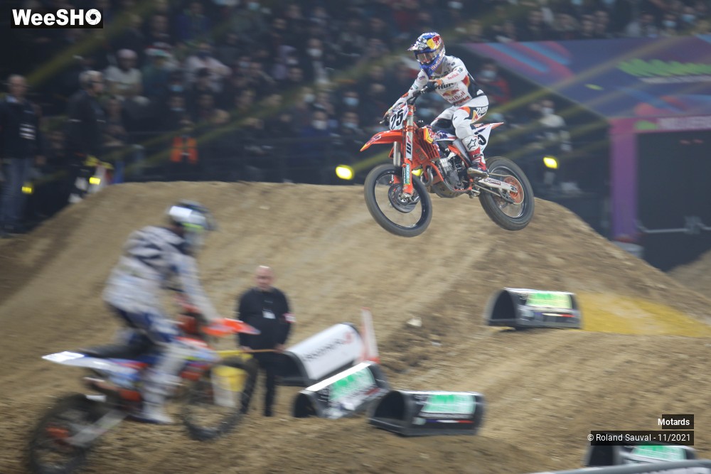 46/64 photos du spectacle Supercross Paris 2021 les courses SX