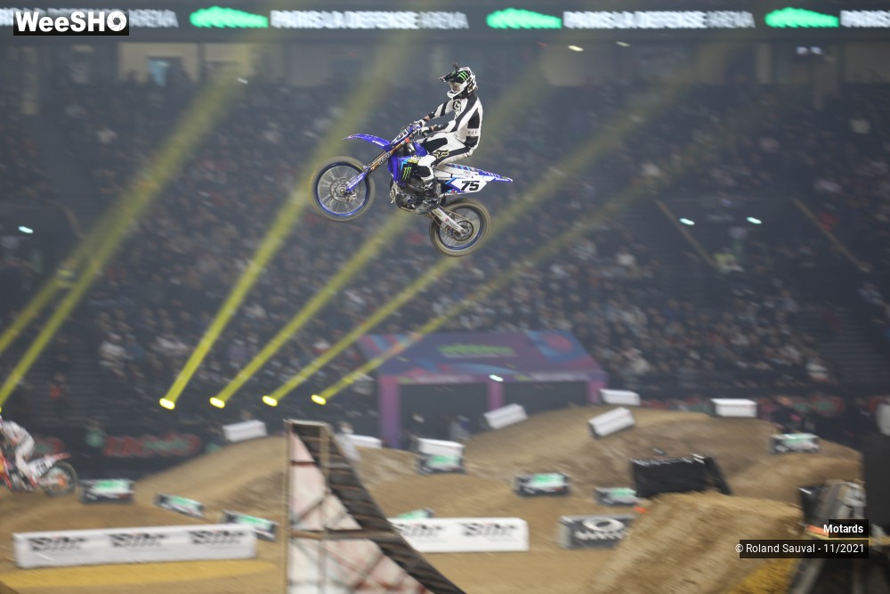 48/64 photos du spectacle Supercross Paris 2021 les courses SX