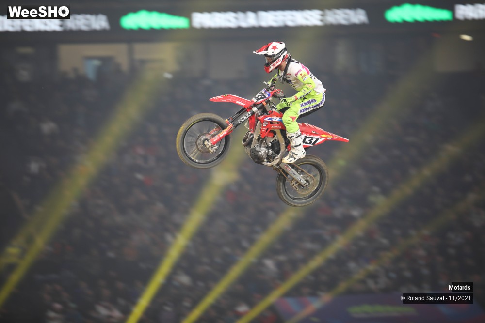 49/64 photos du spectacle Supercross Paris 2021 les courses SX