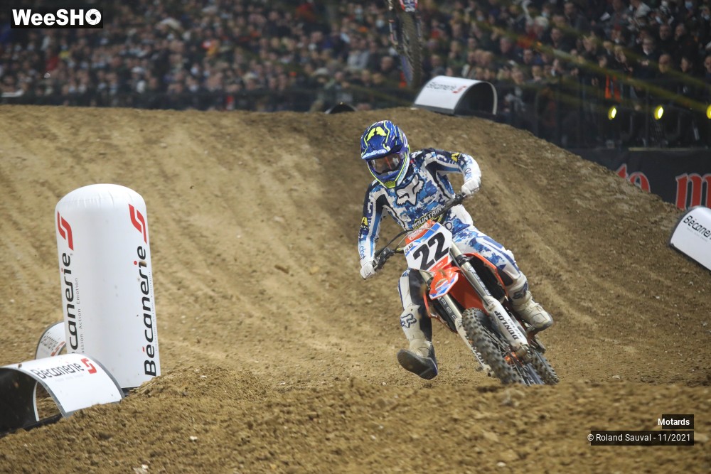 64/64 photos du spectacle Supercross Paris 2021 les courses SX