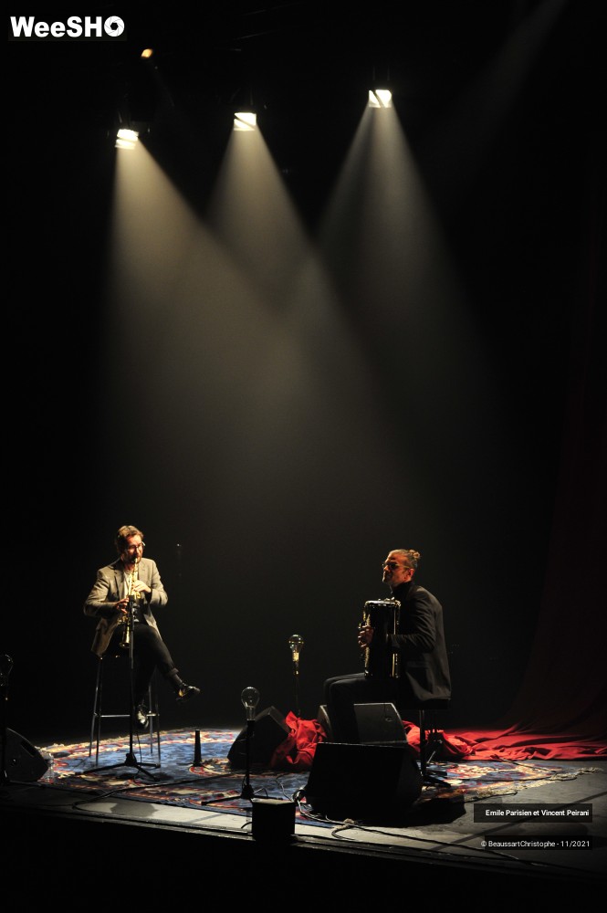 2/30 photos du spectacle Emile Parisien et Vincent Peirani