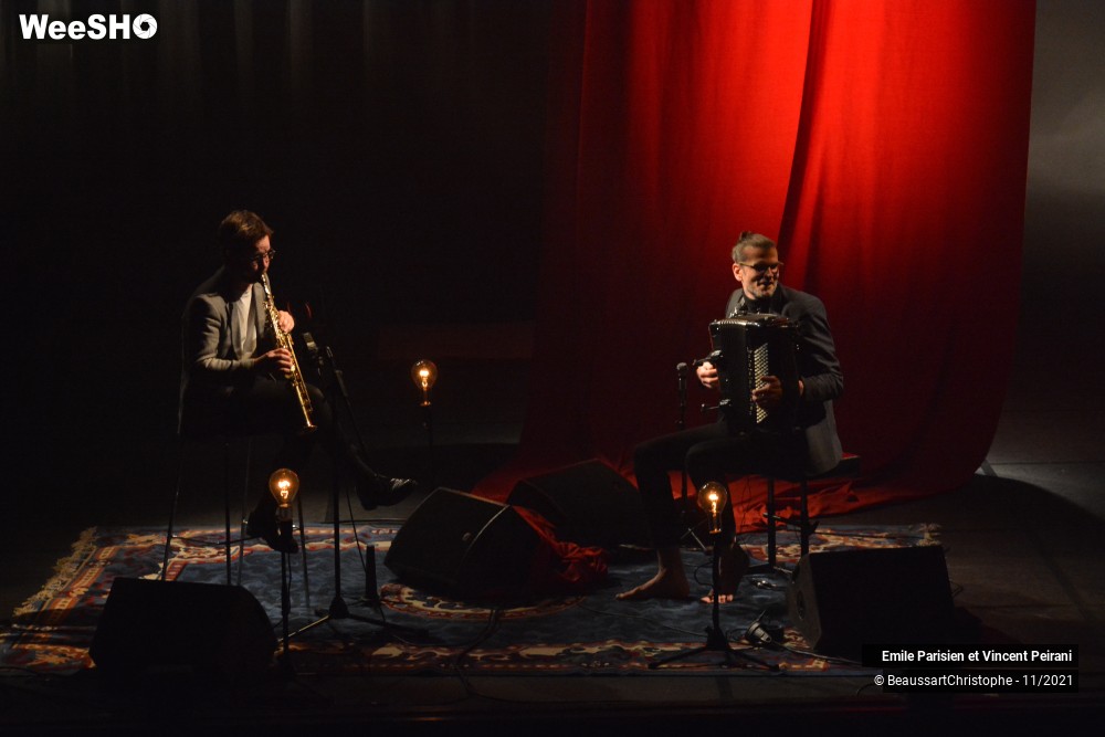 17/30 photos du spectacle Emile Parisien et Vincent Peirani