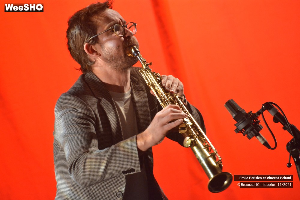 29/30 photos du spectacle Emile Parisien et Vincent Peirani