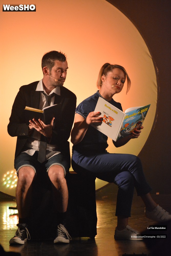 45/60 photos du spectacle "Môts pour Mômes" Cie La Fée Mandoline