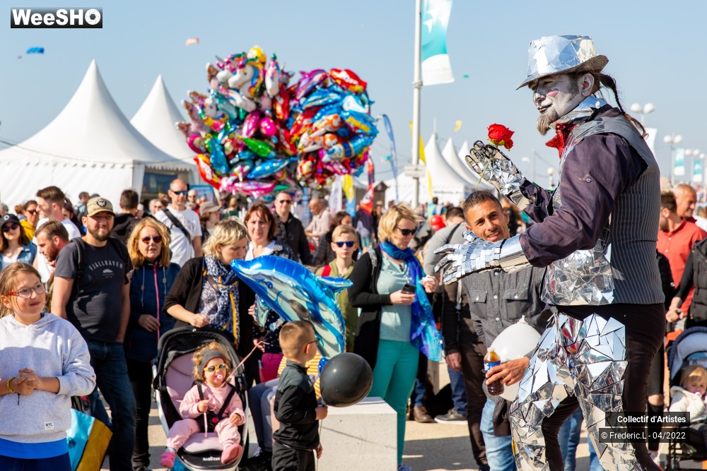 85/100 photos du spectacle 35ème Rencontres Internationales de Cerfs-Volants