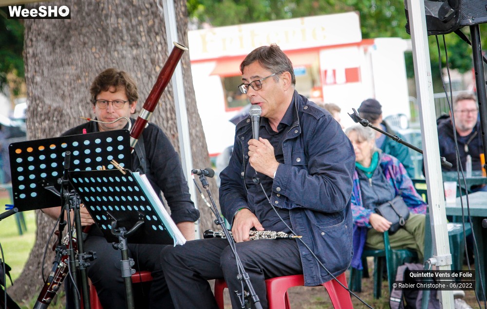 2/19 photos du spectacle Quintette Vents de Folie