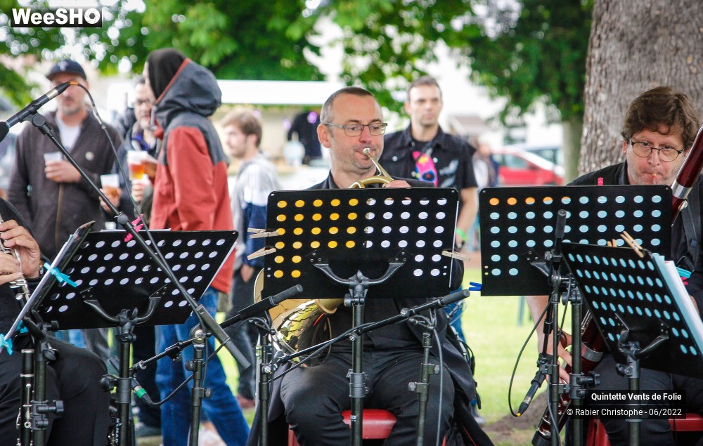 3/19 photos du spectacle Quintette Vents de Folie