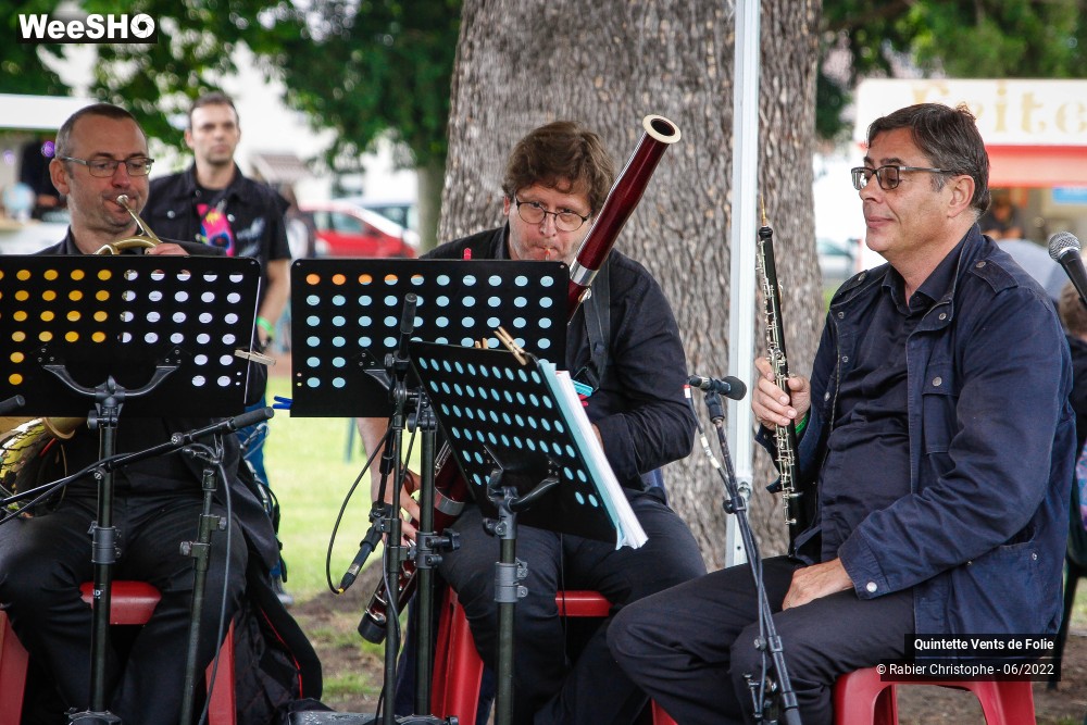 4/19 photos du spectacle Quintette Vents de Folie