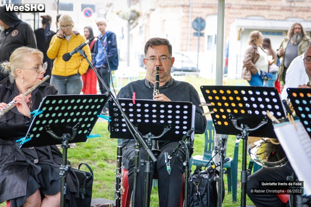 5/19 photos du spectacle Quintette Vents de Folie