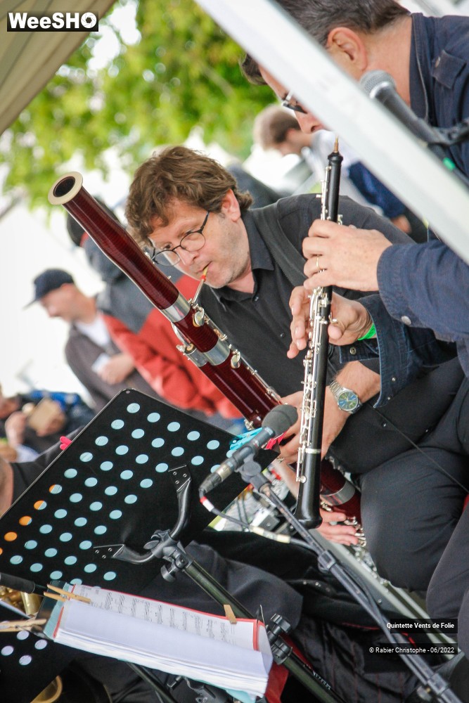 6/19 photos du spectacle Quintette Vents de Folie