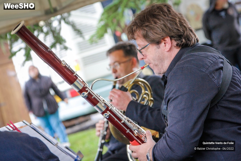 9/19 photos du spectacle Quintette Vents de Folie