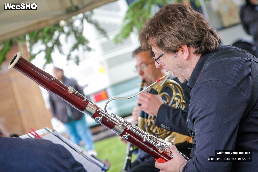 10/19 photos du spectacle Quintette Vents de Folie