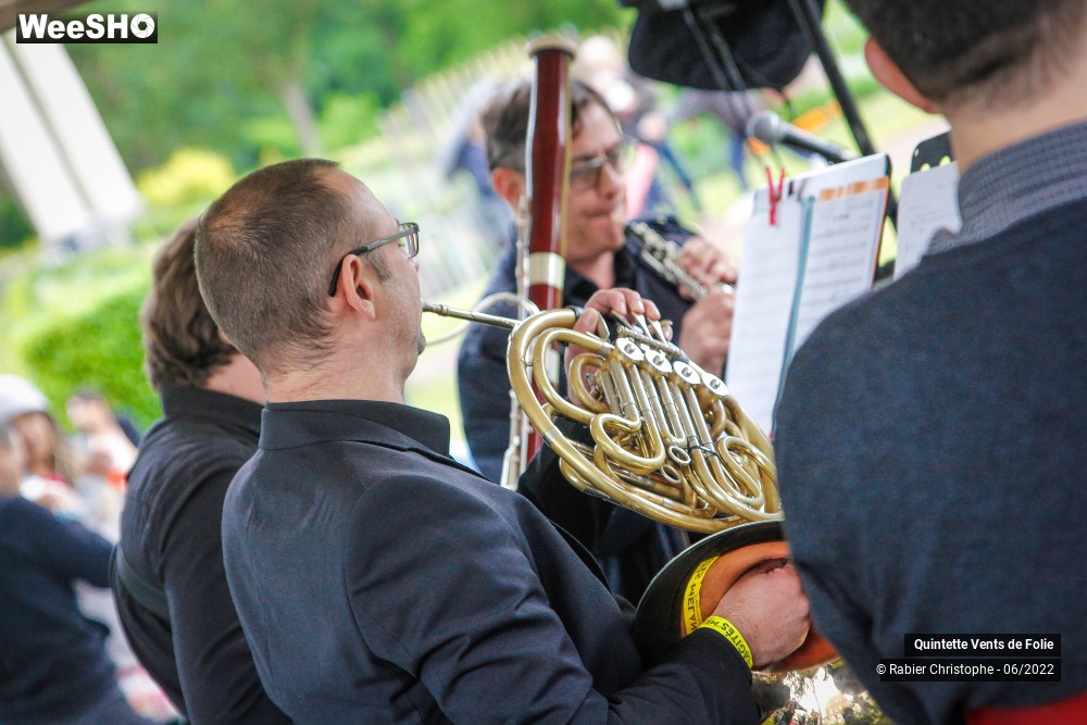 14/19 photos du spectacle Quintette Vents de Folie