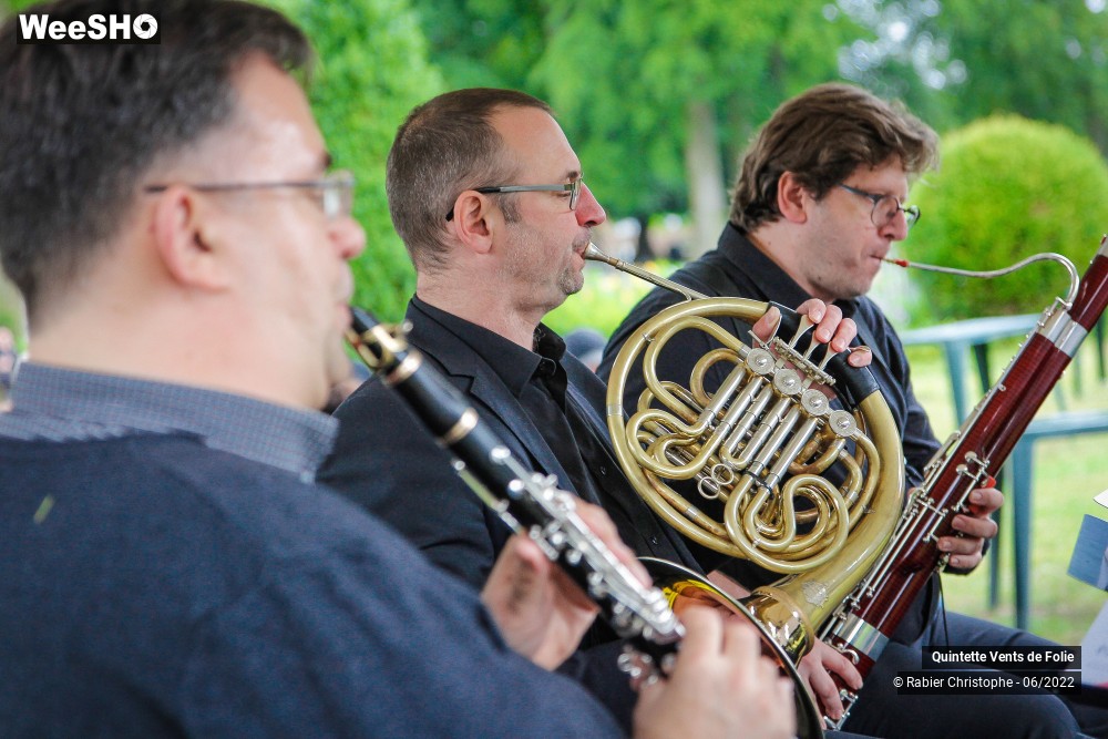 16/19 photos du spectacle Quintette Vents de Folie