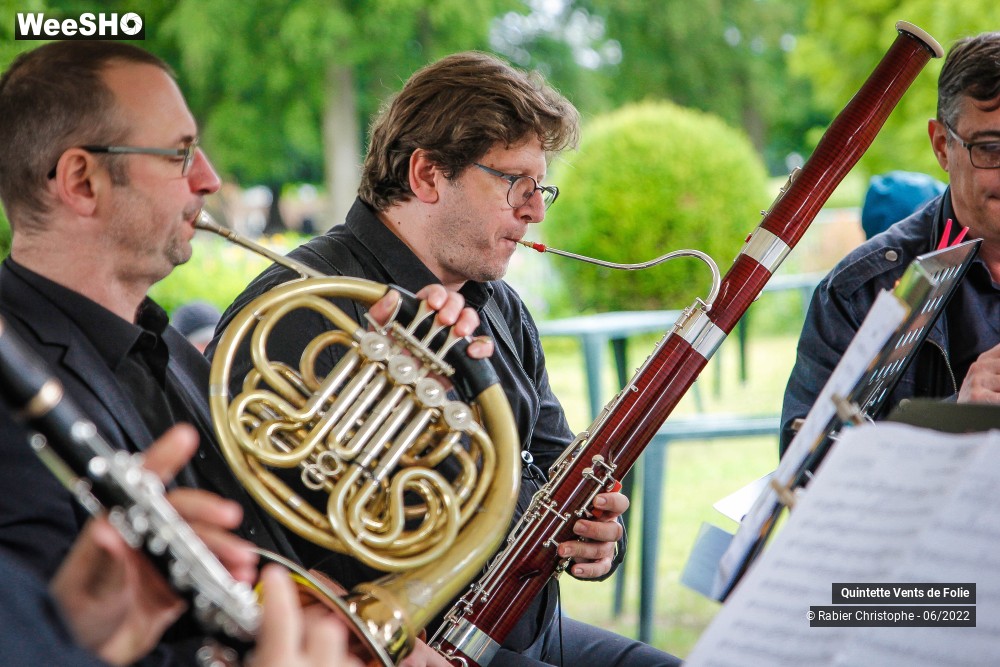 17/19 photos du spectacle Quintette Vents de Folie