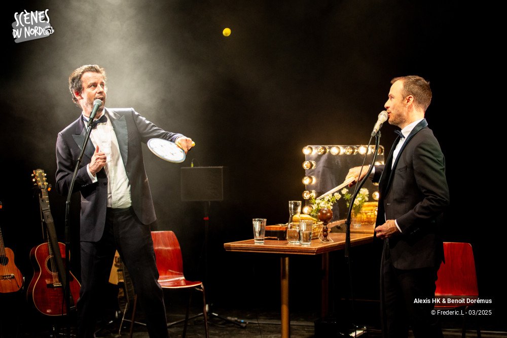 20/20 photos du spectacle Alexis HK & Benoit Dorémus