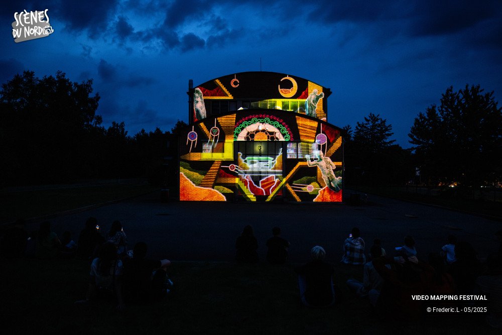 5/20 photos du spectacle VIDEO MAPPING FESTIVAL #8