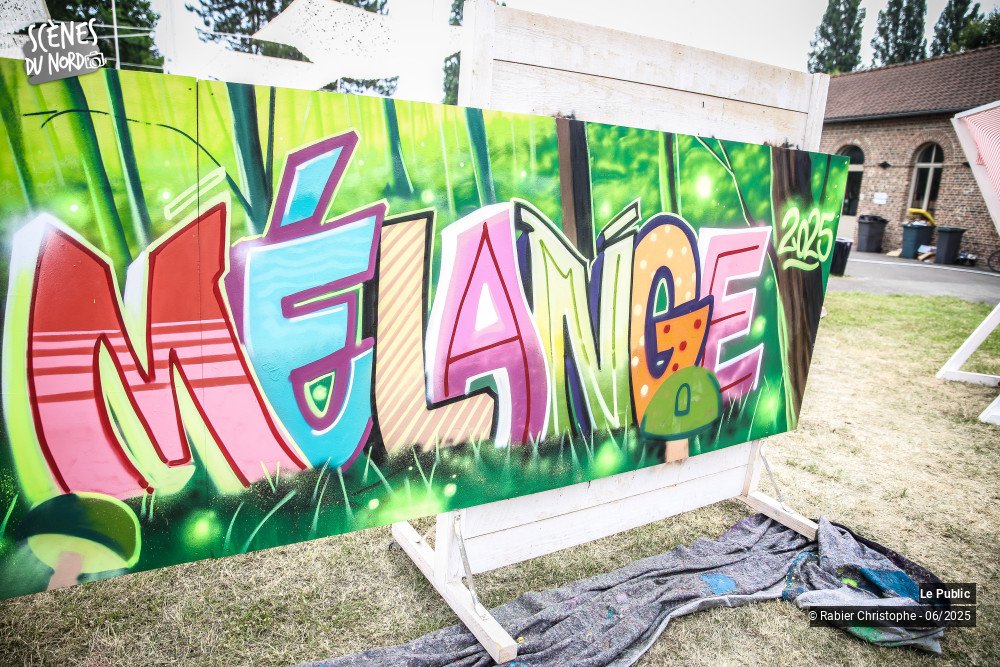 10/20 photos du spectacle Ambiance au festival les agités du mélange 2025