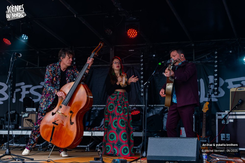 11/20 photos du spectacle An Diaz & yokatta brothers au Slbfest 2025