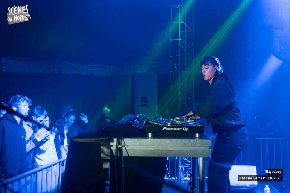 6/20 photos du spectacle Slayce bee "scène électro" Hush festival