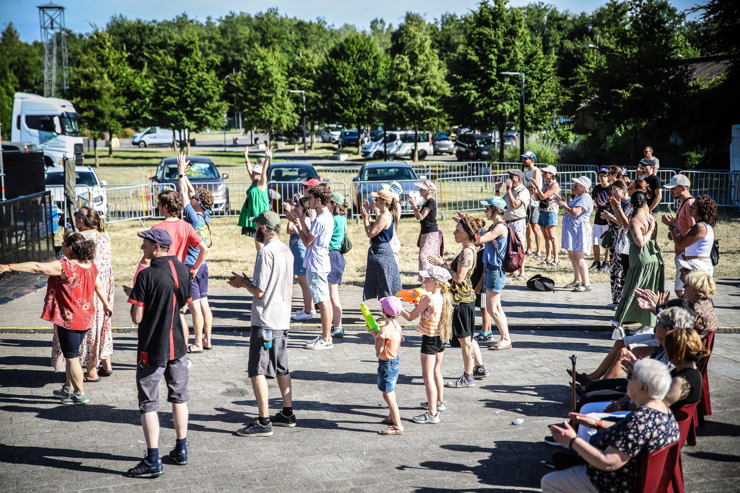 Ambiance 3 au festival les agités du mélange 2025
