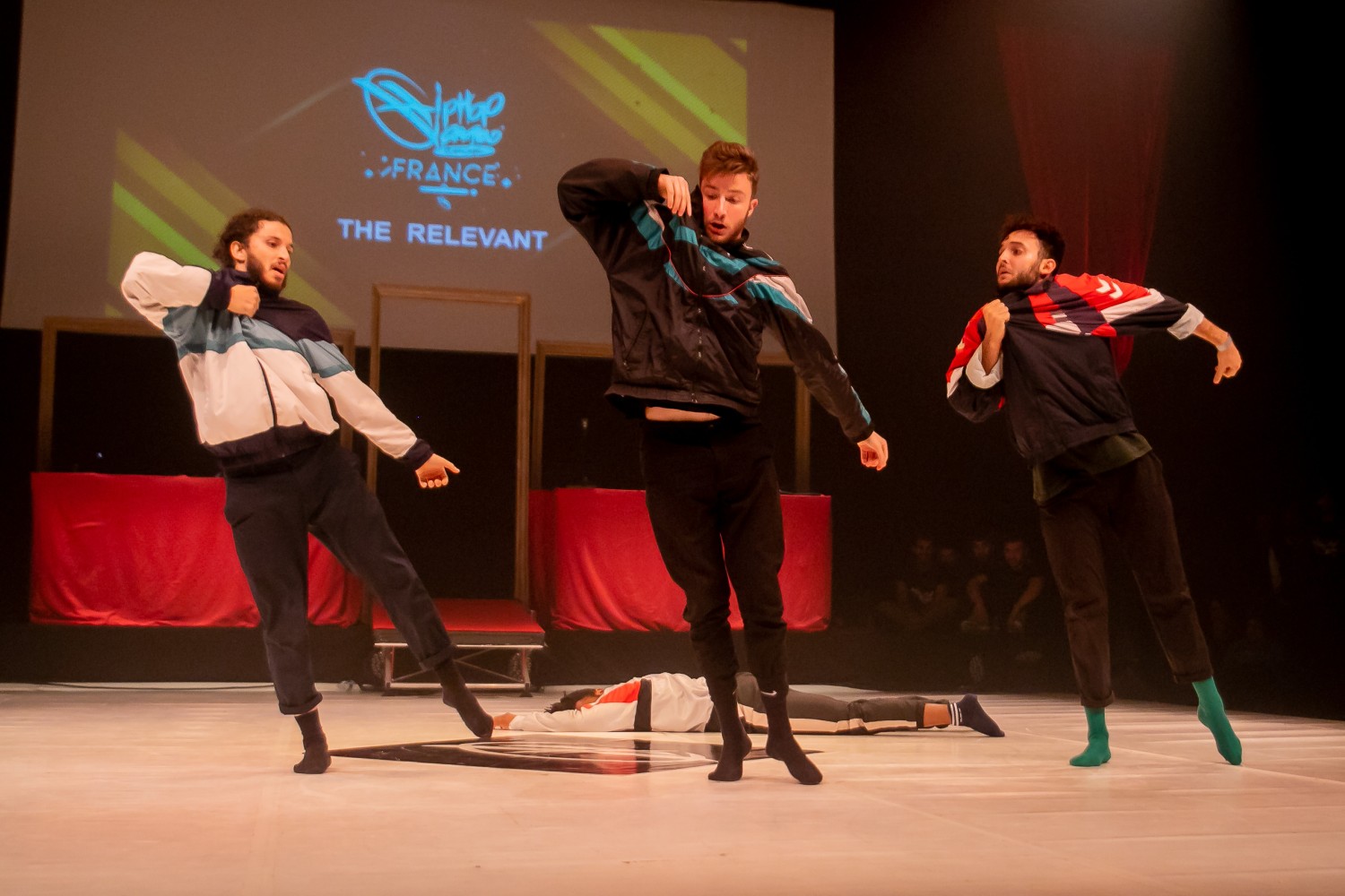 L'épreuve du show Compagnie Relevant